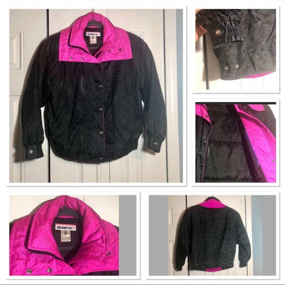 Obermeyer Vintage 80’s Snow Ski Jacket